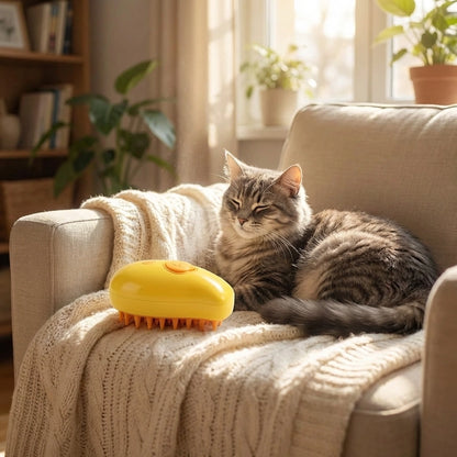 3-in-1 Steamy Pet Brush