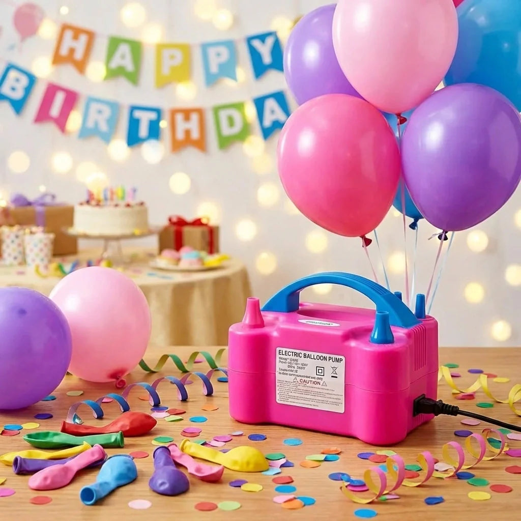 Dual Nozzle Balloon Inflator Pump