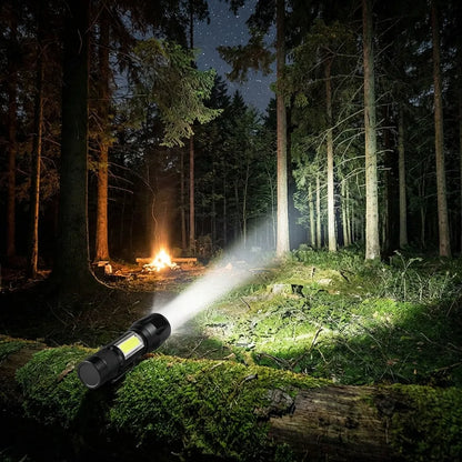 Super Bright Pocket Mini USB Rechargeable Torch Light