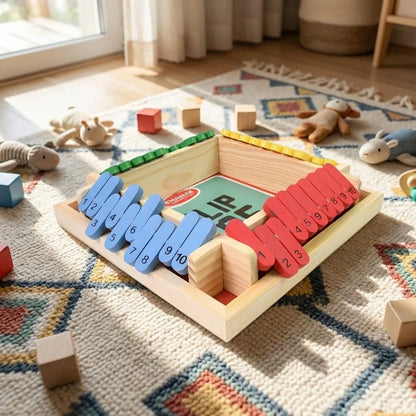 Wooden Shut The Box Game