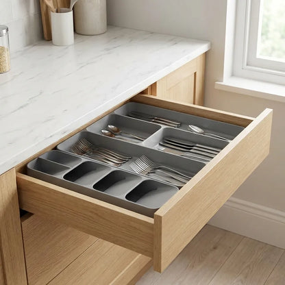 1 Pc Cutlery Tray Box Used For Storing