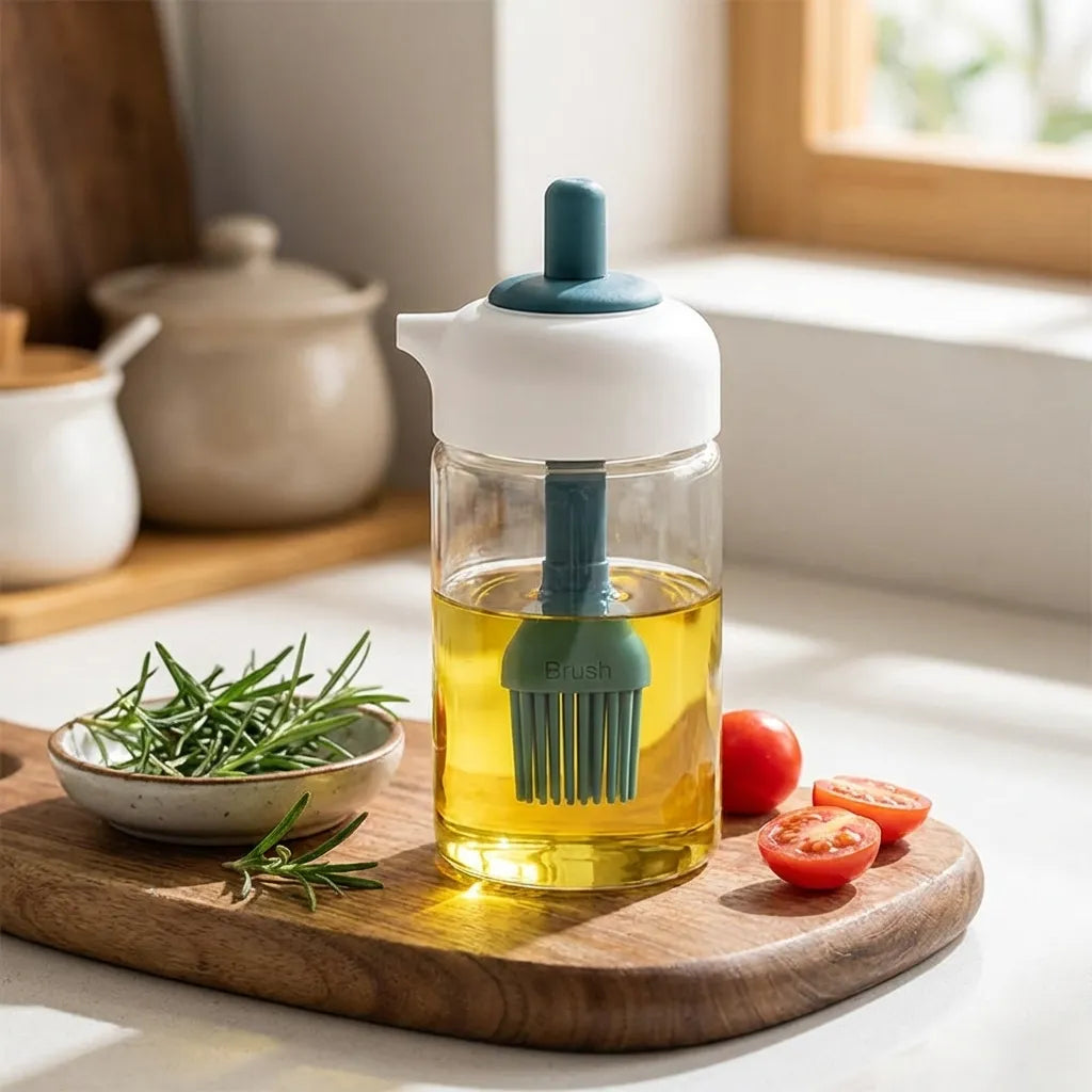 Plastic 2 In 1 Oil Dispenser 250 ml