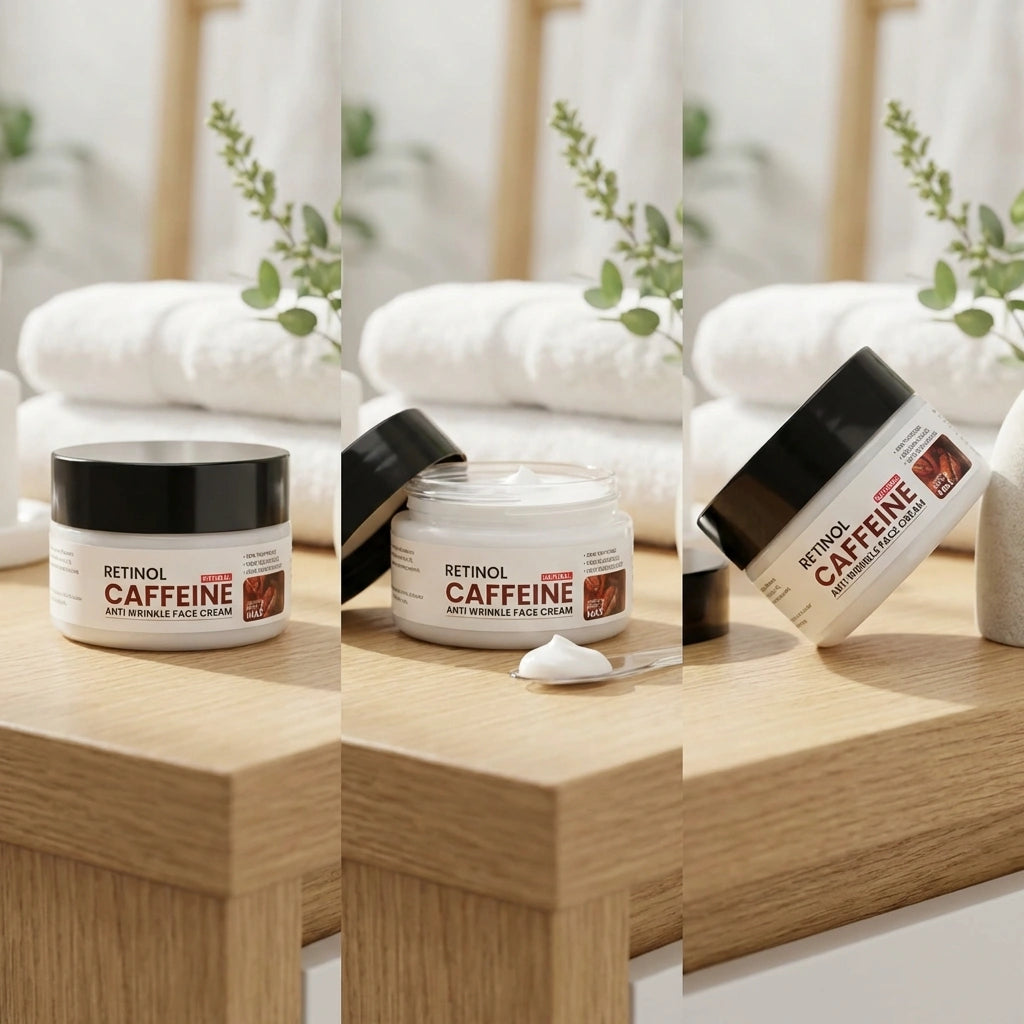Retinol Caffeine Anti Wrinkle Face Cream (Pack of 2)