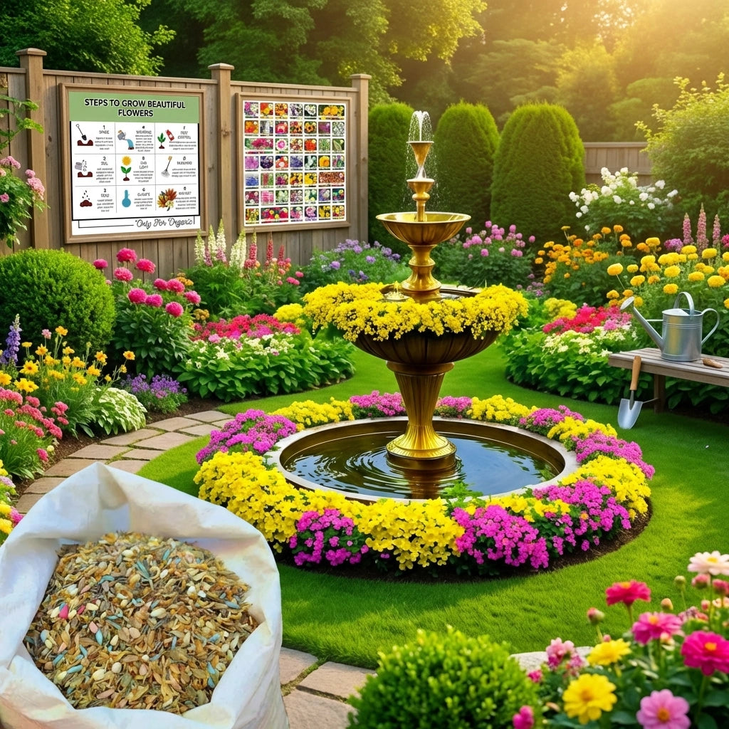 Mix Flower Seeds (Pack of 100 Seeds)