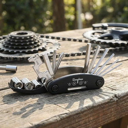 16-in-1 Bike Repair Multi-Tool (Carbon Steel)