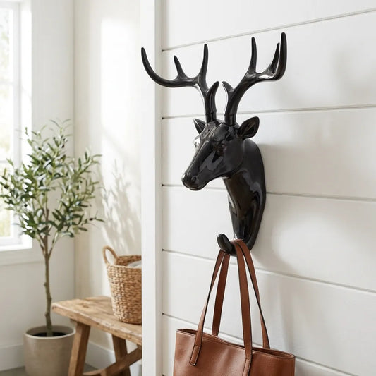 Hanging Hook- Self Adhesive Deer Head Hanging Hook