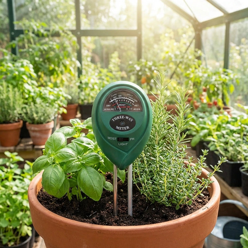 3-in-1 Soil Tester ( Moisture/pH/Light )