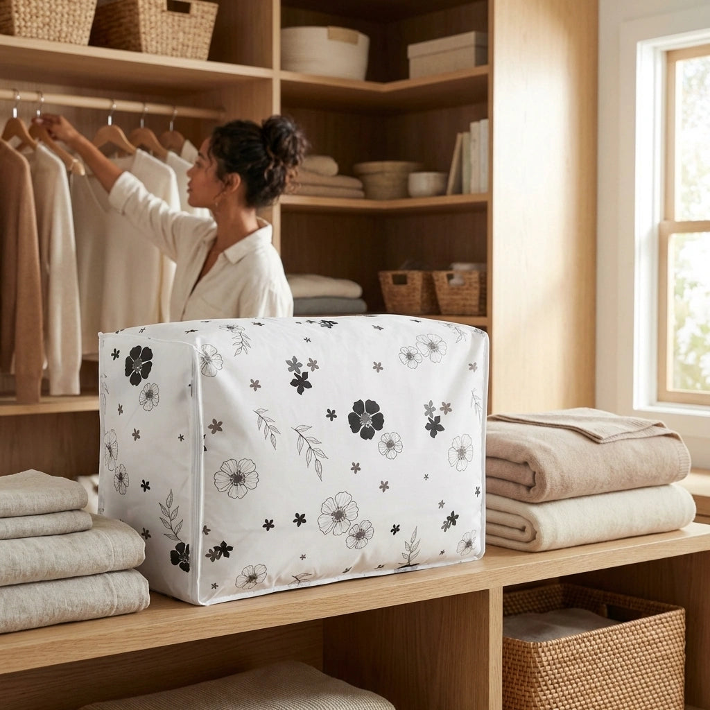 Blanket Storage Bag Under-Bed