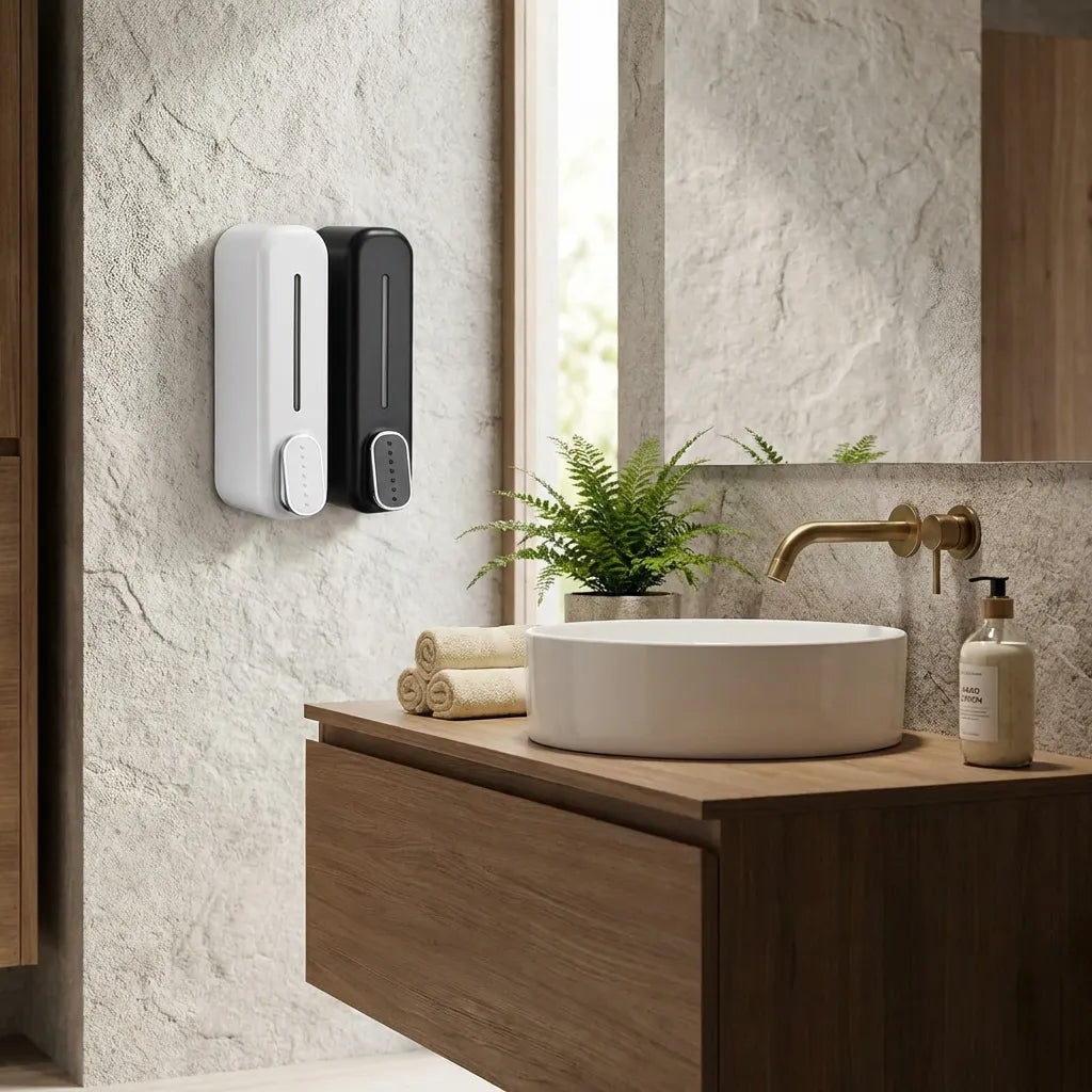 Press Wall-Mounted Dispenser Soap Manual (Pack of 2)
