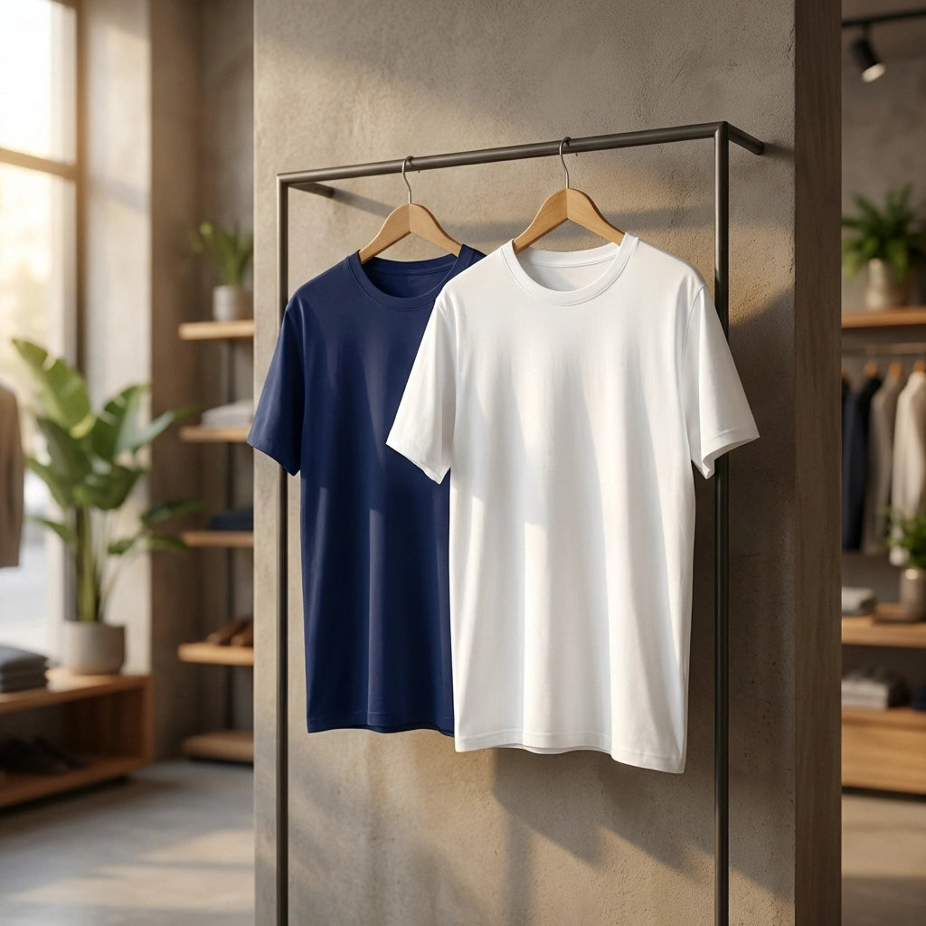 Cotton Printed Tees Pack Of 2