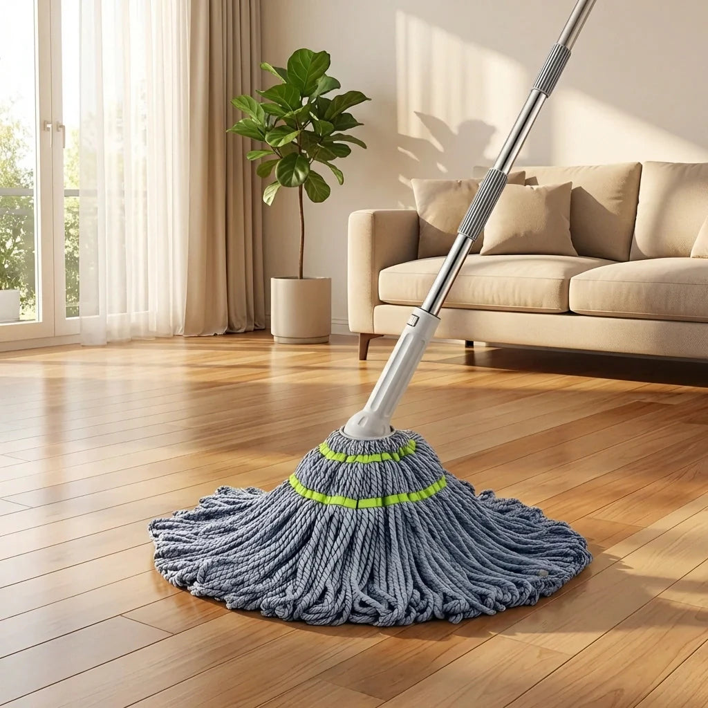 Squeeze Twist Mop Self Wringing Mop Stainless Steel Handle