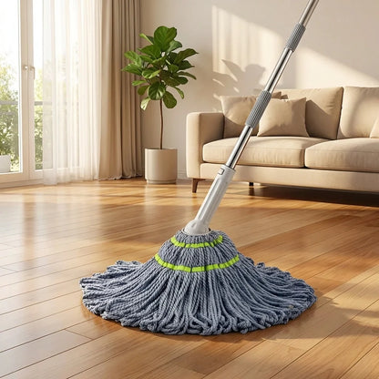 Squeeze Twist Mop Self Wringing Mop Stainless Steel Handle