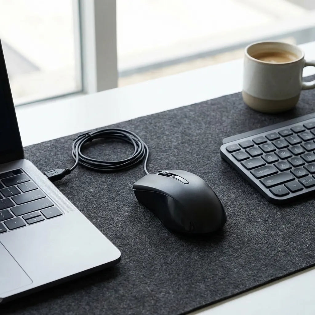 Computer Laptop Wired Optical Mouse