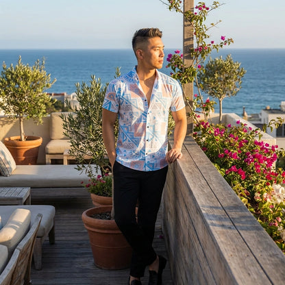 Printed Rayon Casual Shirt