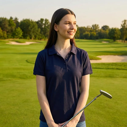 Essential Navy Polo Shirt