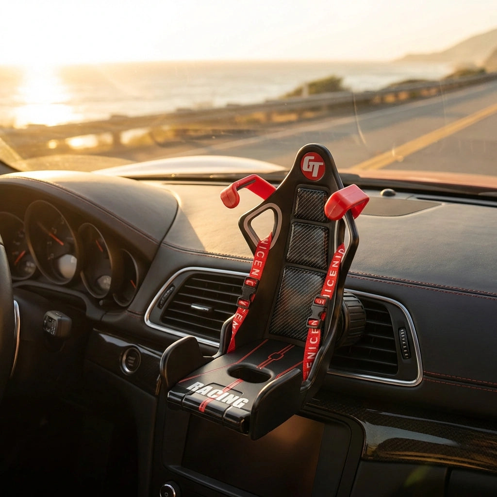 Car Phone Holder (Red)