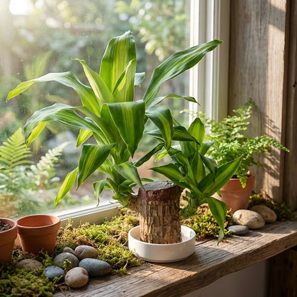 Brazilian Lucky Wood, Mini Home Plant Decorations (Pack of 2)