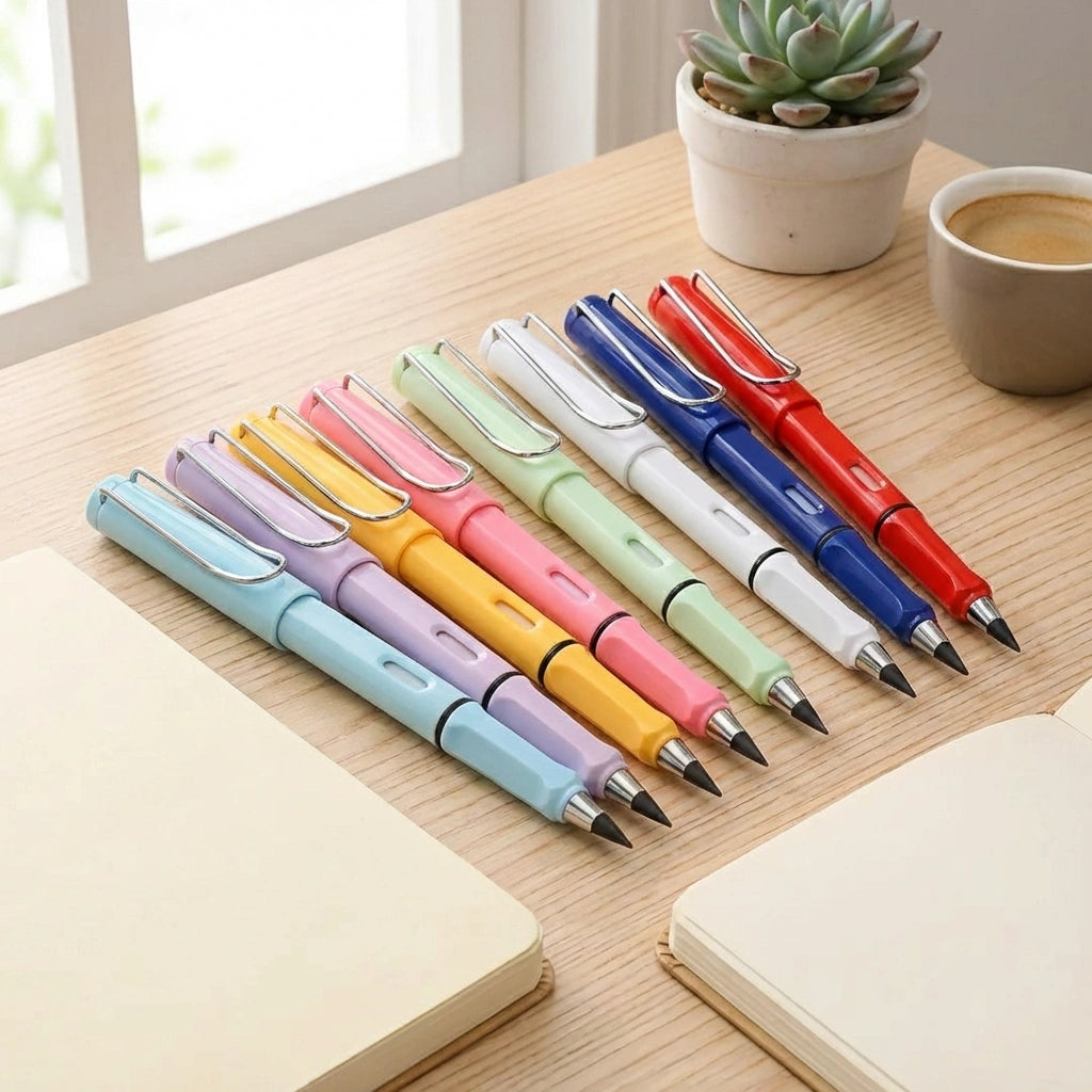 Reusable and Erasable Metal Writing Pens