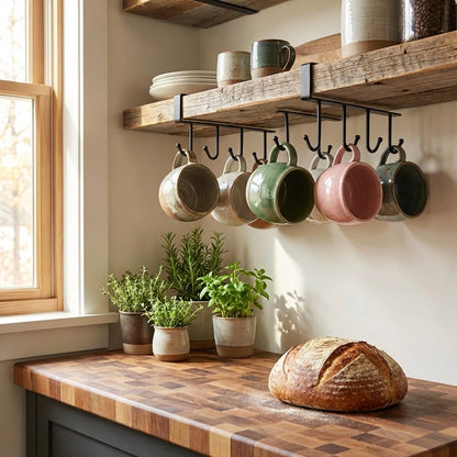 Under-Cabinet Hook Organizer