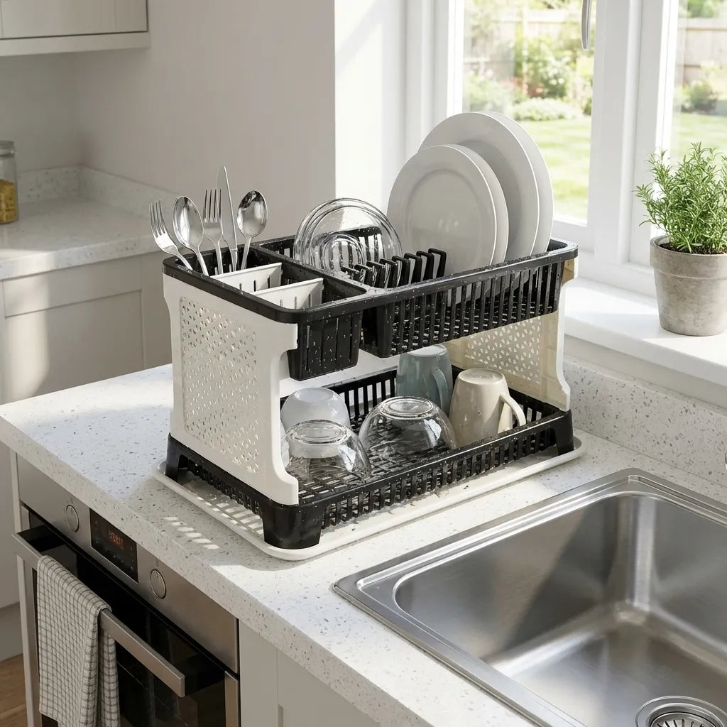 Kitchen Dish Drying Rack