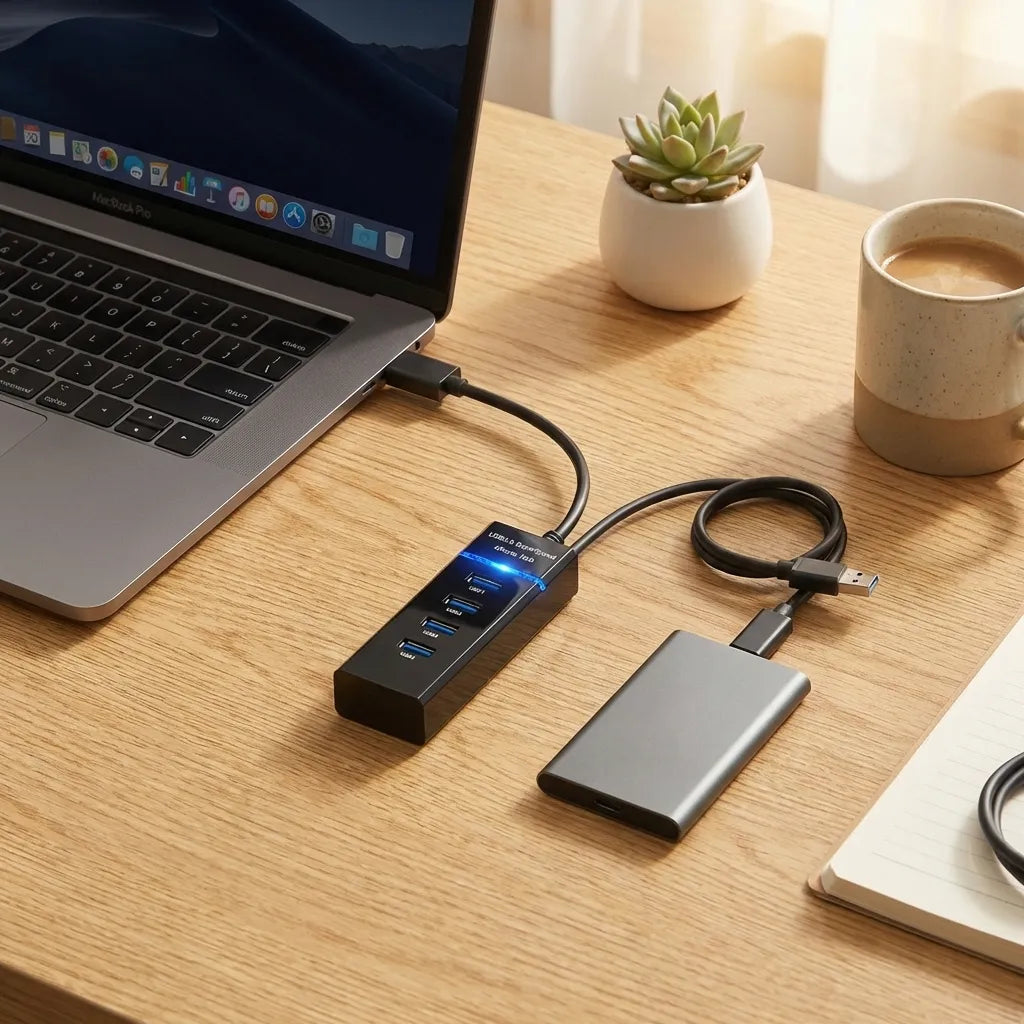 4-Port SuperSpeed USB Hub