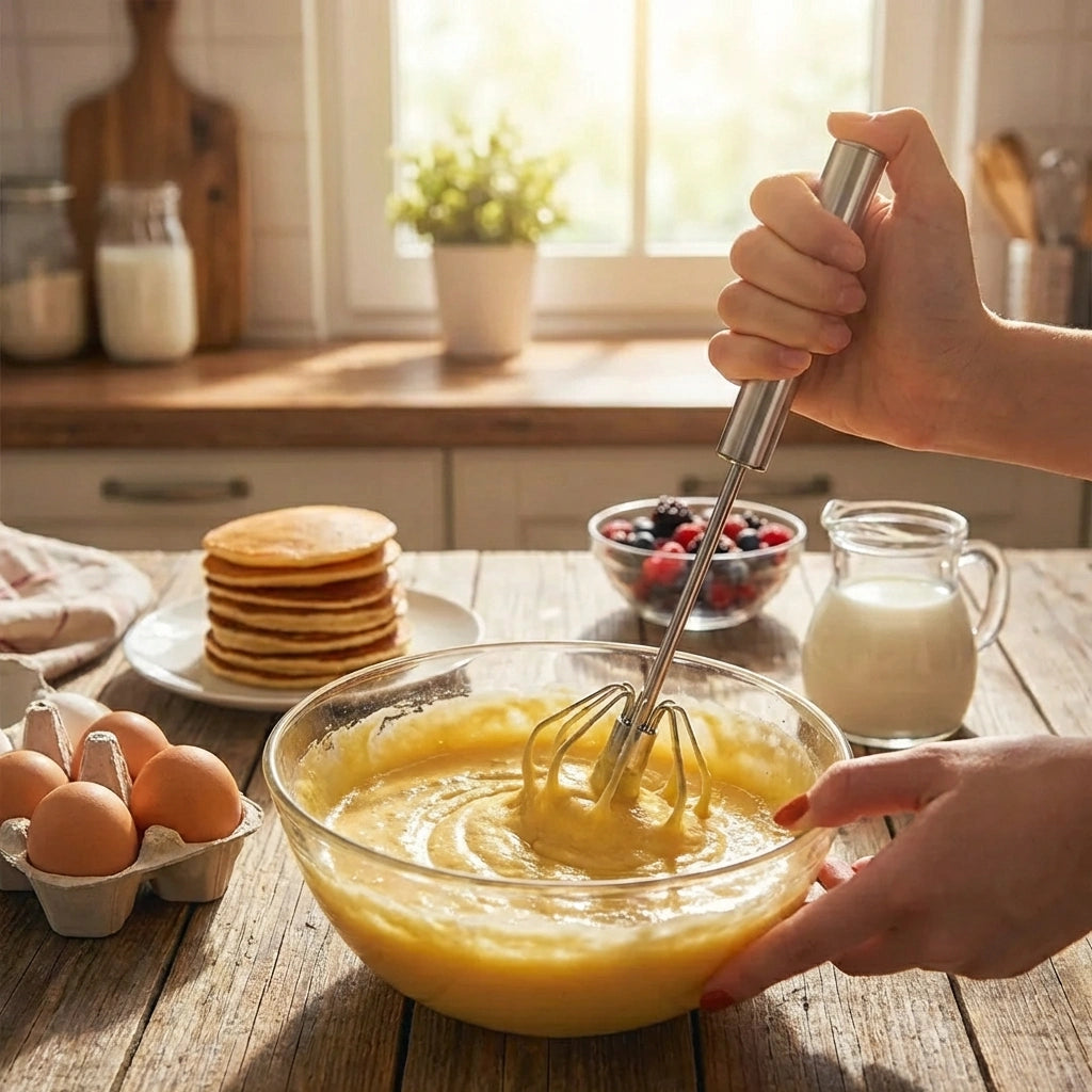 Manual Kitchen Hand Whisk Mixer