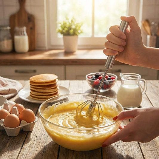 Manual Kitchen Hand Whisk Mixer