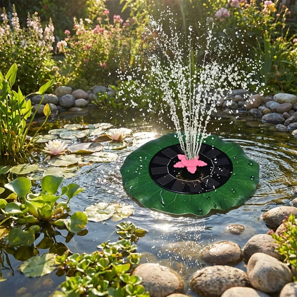Solar Floating Lotus Fountain Pump