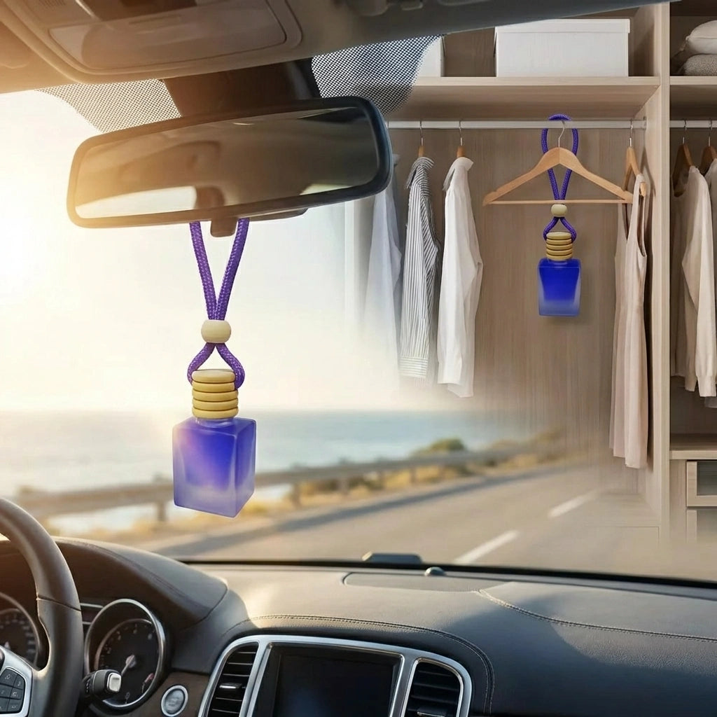 Hanging Car Perfume Pods Diffuser Scent (Pack of 1 Assorted Perfume)