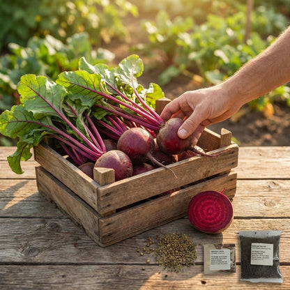 Beetroot Seeds (Free Organic Pot Mix 100 gm)