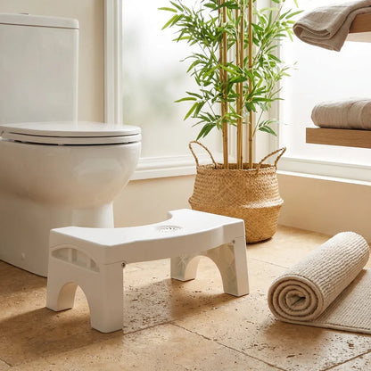 Plastic Foldable Anti-Constipation Potty Training Stool with Air Freshener Slot