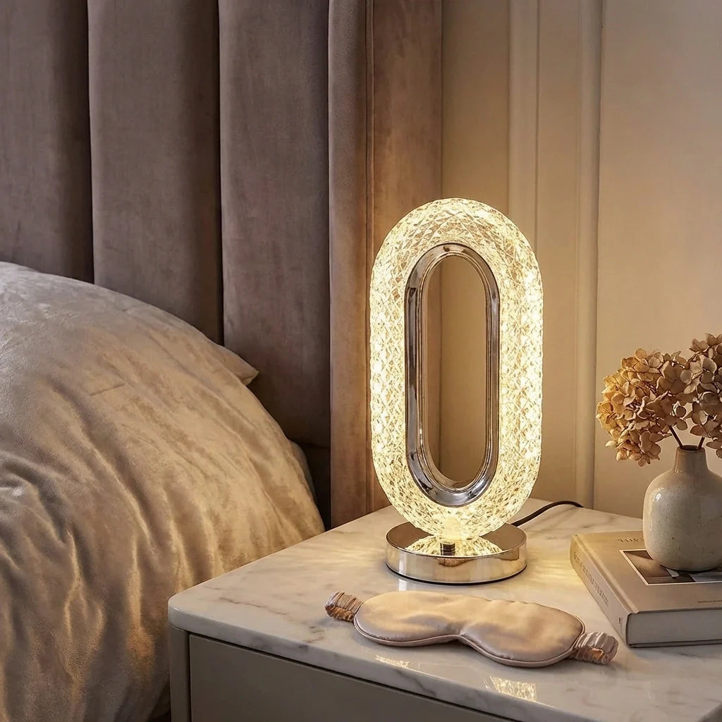 Crystal Touch Control Table Lamp