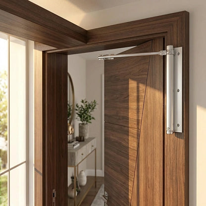 Automatic Door Closer Hinged Lock