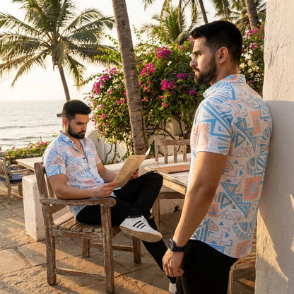 Printed Rayon Casual Shirt