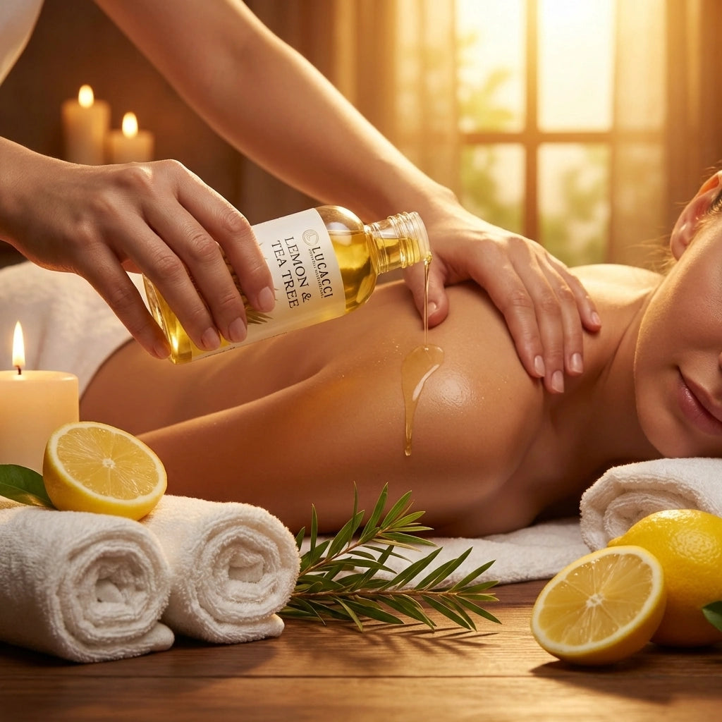Lemon Tea Tree Massage Oil
