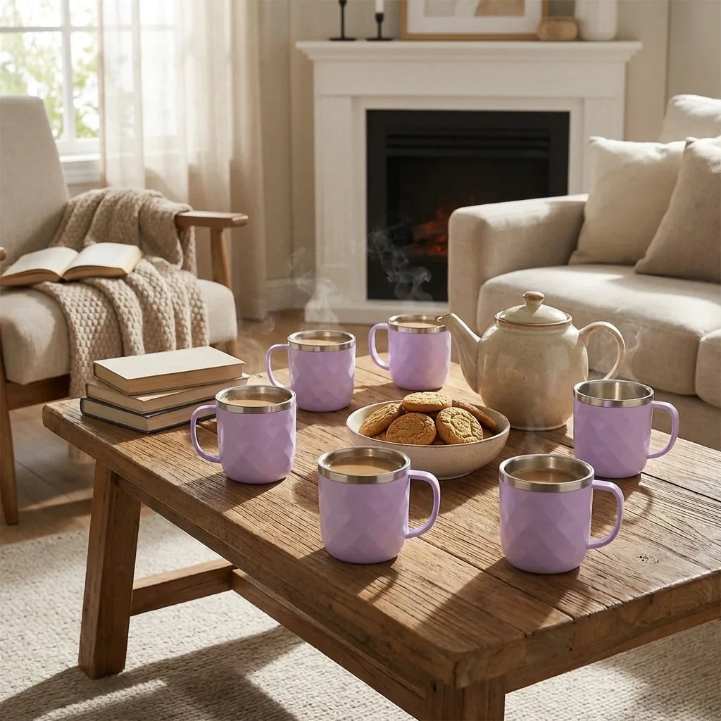 Apex Silika 6-Pc Tea Cup Set