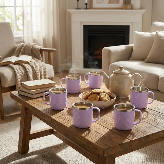 Apex Silika 6-Pc Tea Cup Set