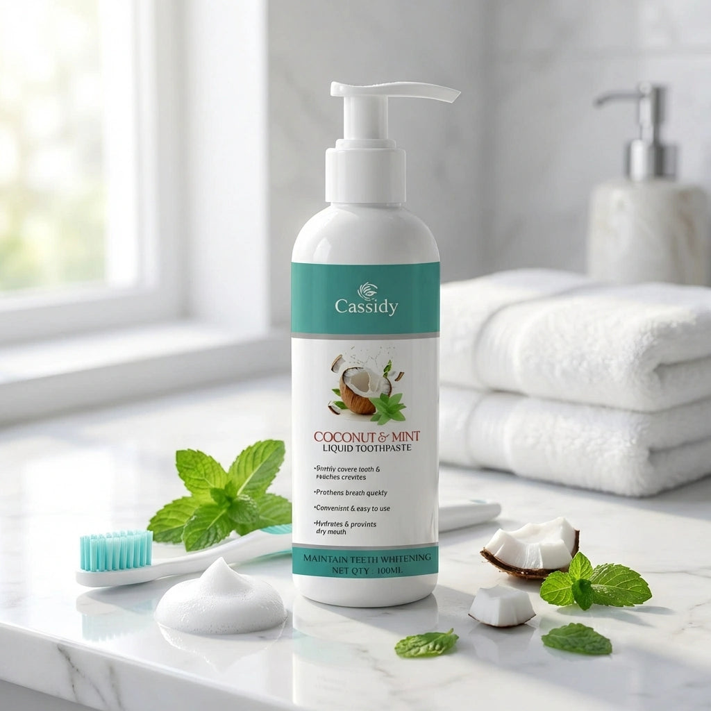 Coconut Mint Toothpaste