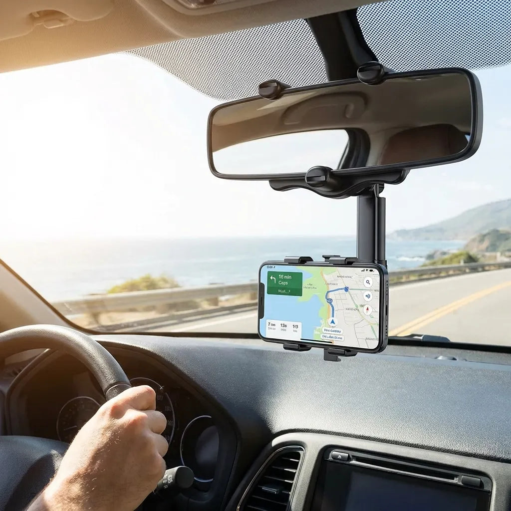 Mirror Mobile Phone Holder for Car