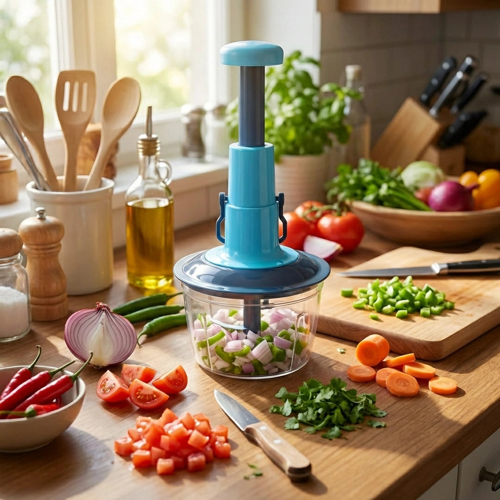 One-Push Veggie Chopper