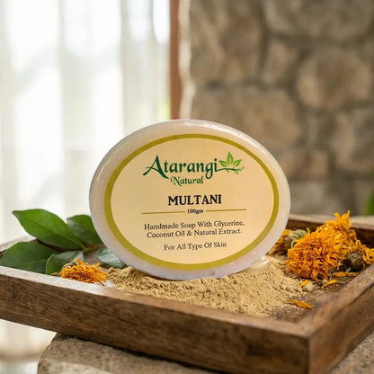 Multani Mitti Handmade Soap (Pack Of 4)