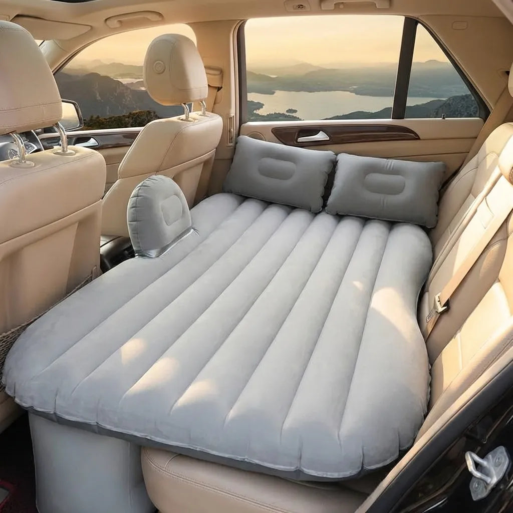 Car Travel Bed Mattress with 2 Air Pillows