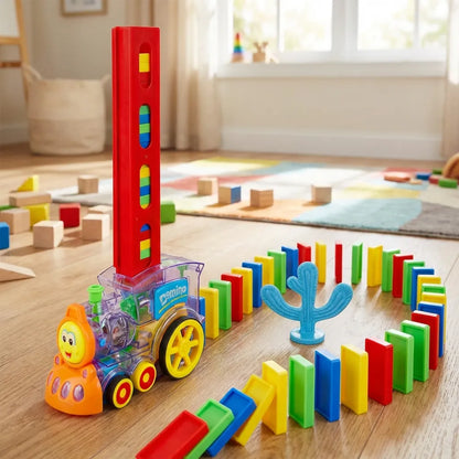 Train Toy Domino Set
