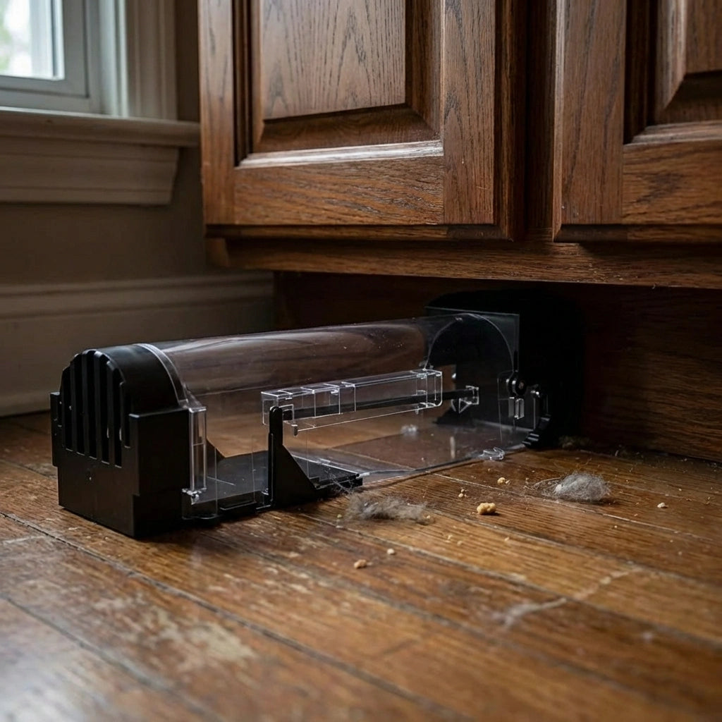 Smart Self-Locking Mousetrap