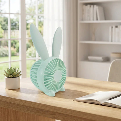 Cute Rabbit USB Desk Fan