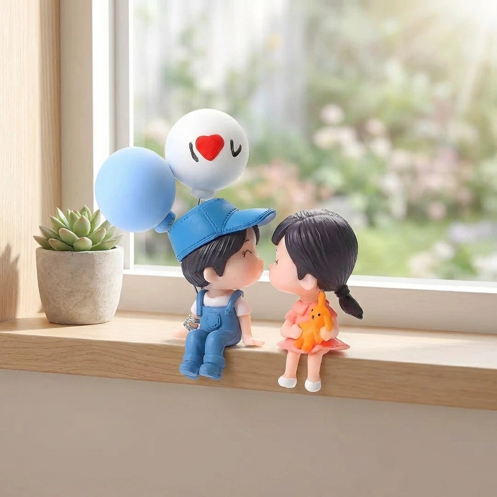 Couple Car Decoration Cute Cartoon Couples