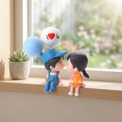 Couple Car Decoration Cute Cartoon Couples
