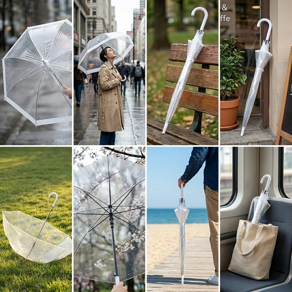 Clear Dome See Through Umbrella