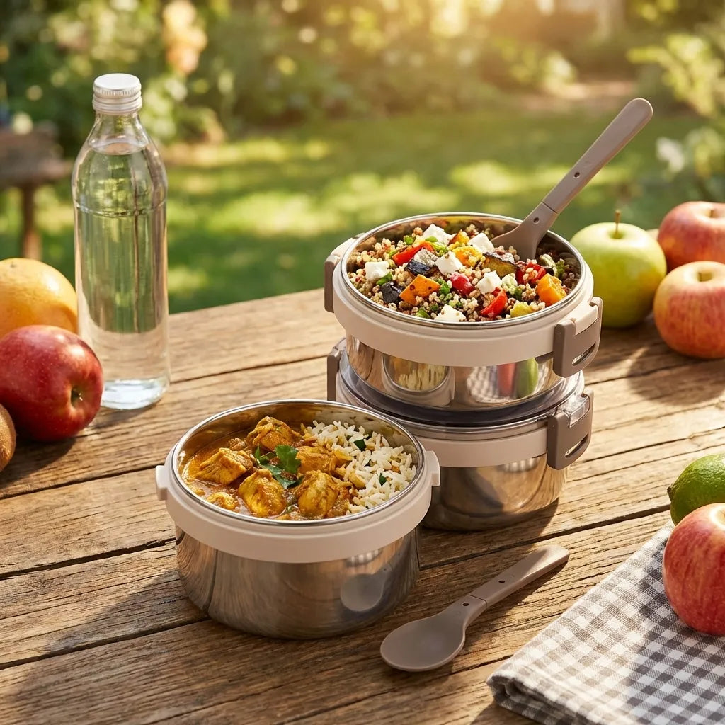 Ganesh Cresta Food Insulated Airtight Leak-proof Lunch Box