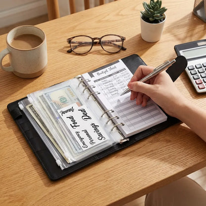 Waterproof Budget Binder Notebook